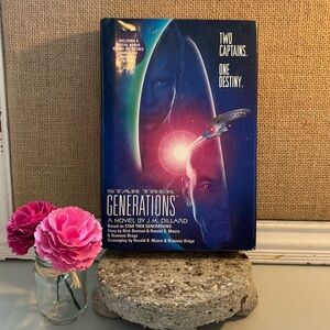 🦋2/$10  Star Trek Generations #1 in TNG Movie Novelizations Series